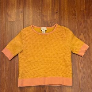 H&M Wool Sweater in Orange and Pink